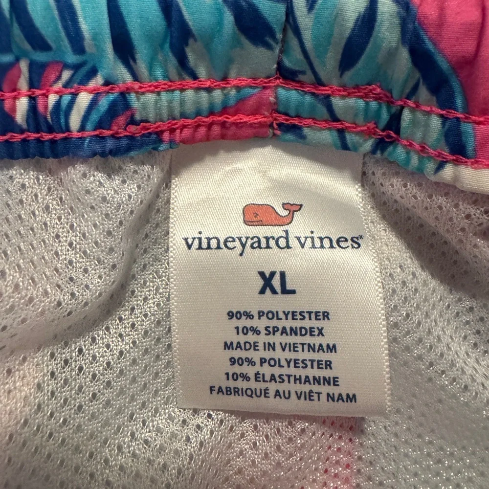 Vineyard Vines Pink and Blue Patterned Shorts